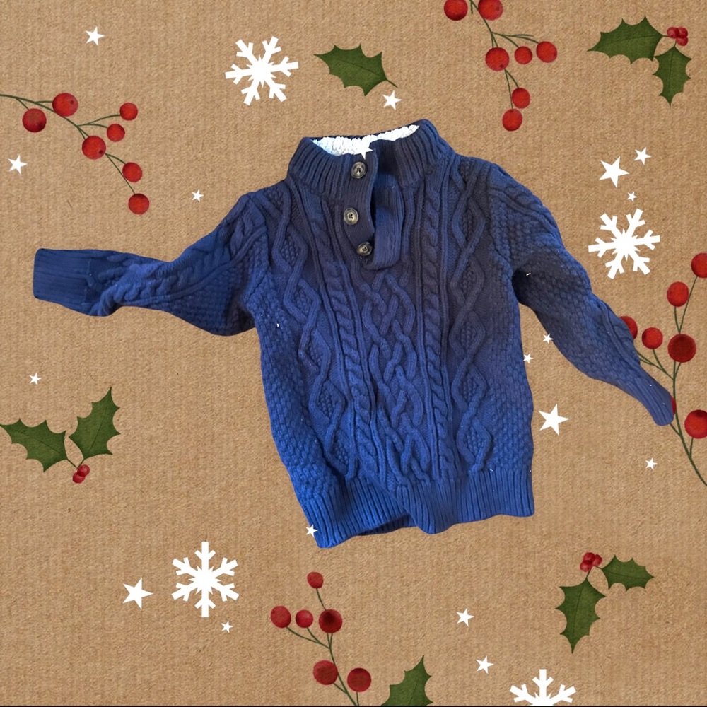 Like new boys blue Gap sweater